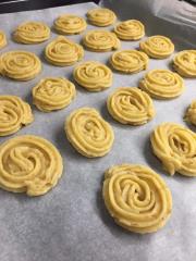 5. pripravljeno testo za nadev marmelade